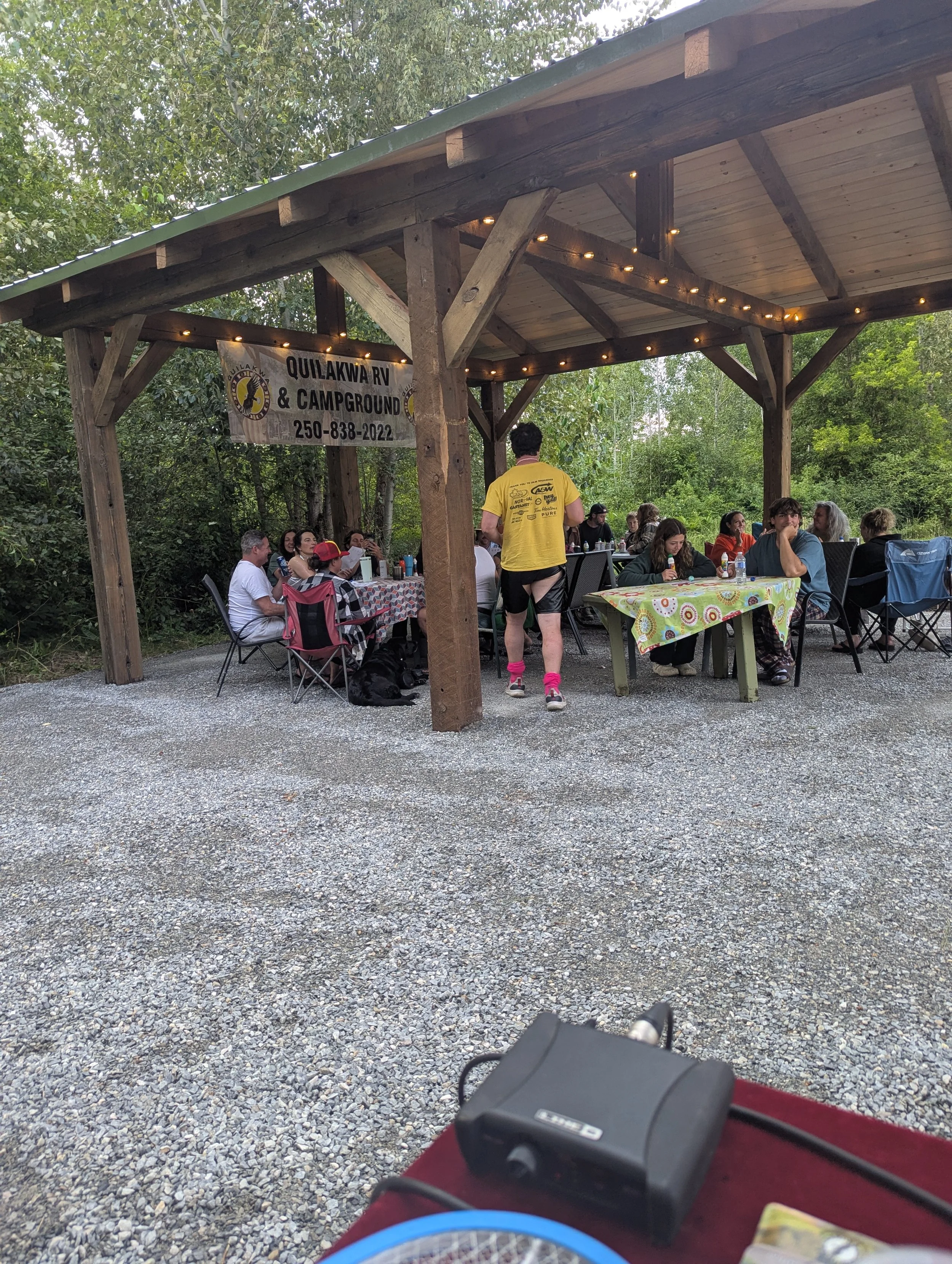  Good company, good times and a great new gathering space. 