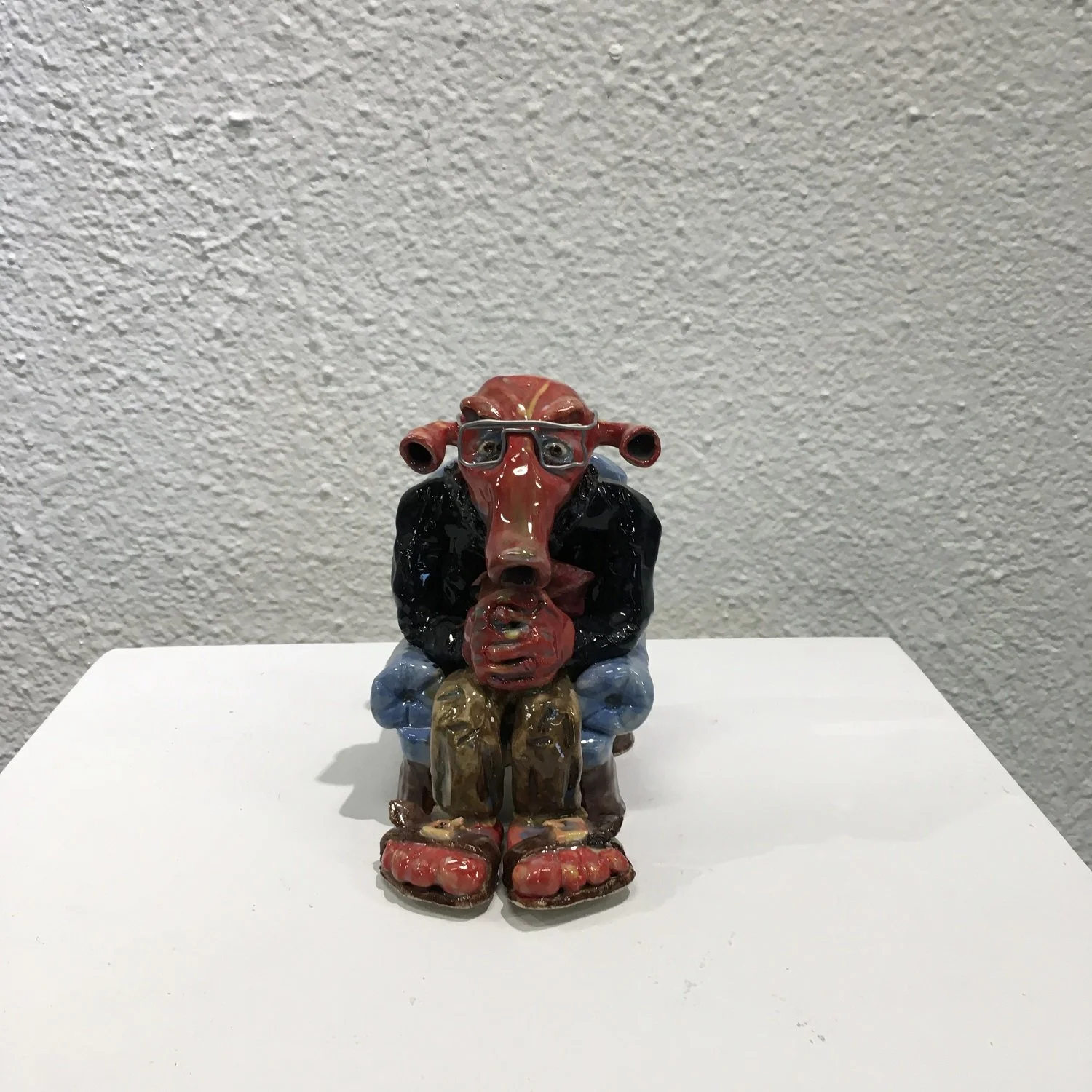 Matthew Woodward
“Manny, The Manager Monster” 
Ceramic
6" x 4" x 6" 
SOLD