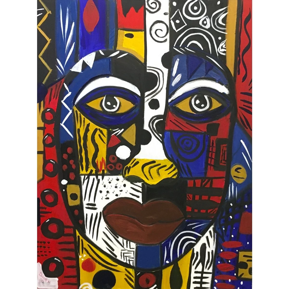 Danitta Nelson - "The Beauties of Africa" - Acrylic on Canvas - 48x36 - $900