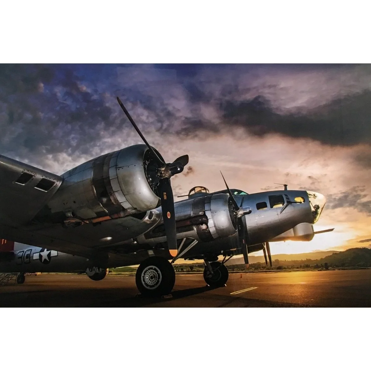 Mike Hazlip - "Aluminum Overcast" - Photograph Print on Metal - 20x30 - $300