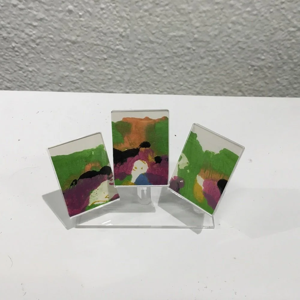 Barbetta Lockart
"Field of Dreams"
Mixed Media
4” x 4” x 1.5"
$300.00