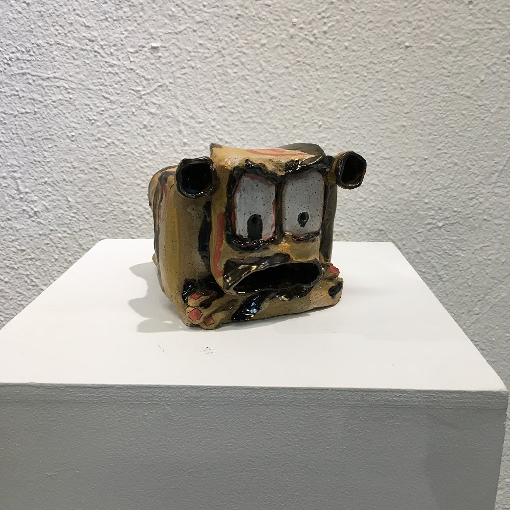 Matthew Woodward
“Block” 
Ceramic
6" x 6.5" x 8" 
$500