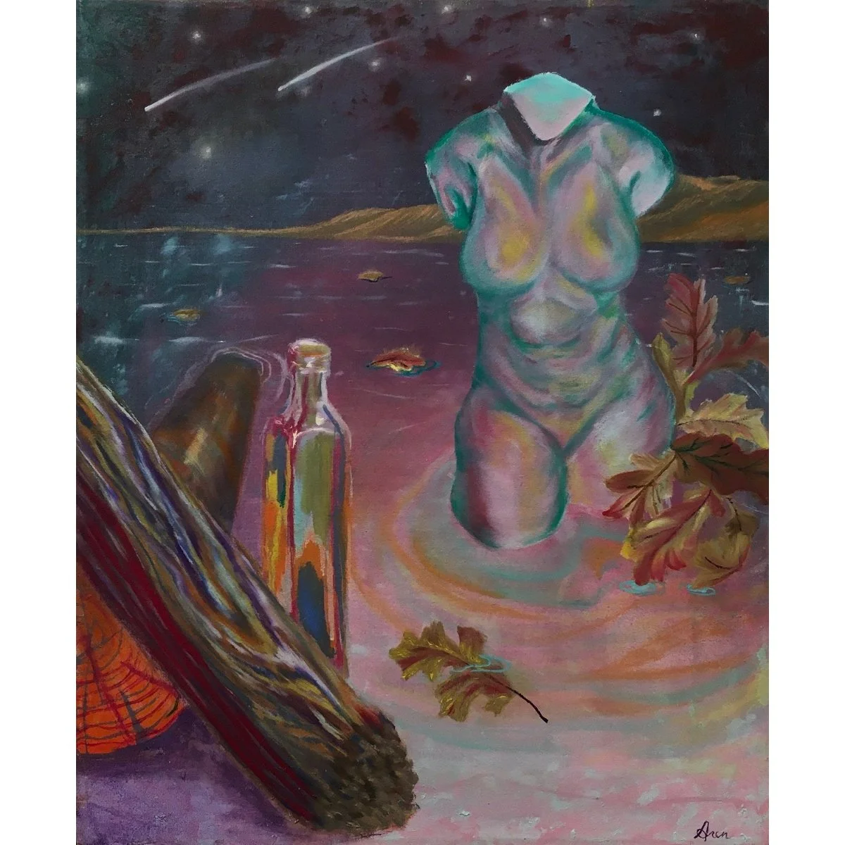 Aren Herrin - "Dream World" - Oil - 24x20 - $125 SOLD