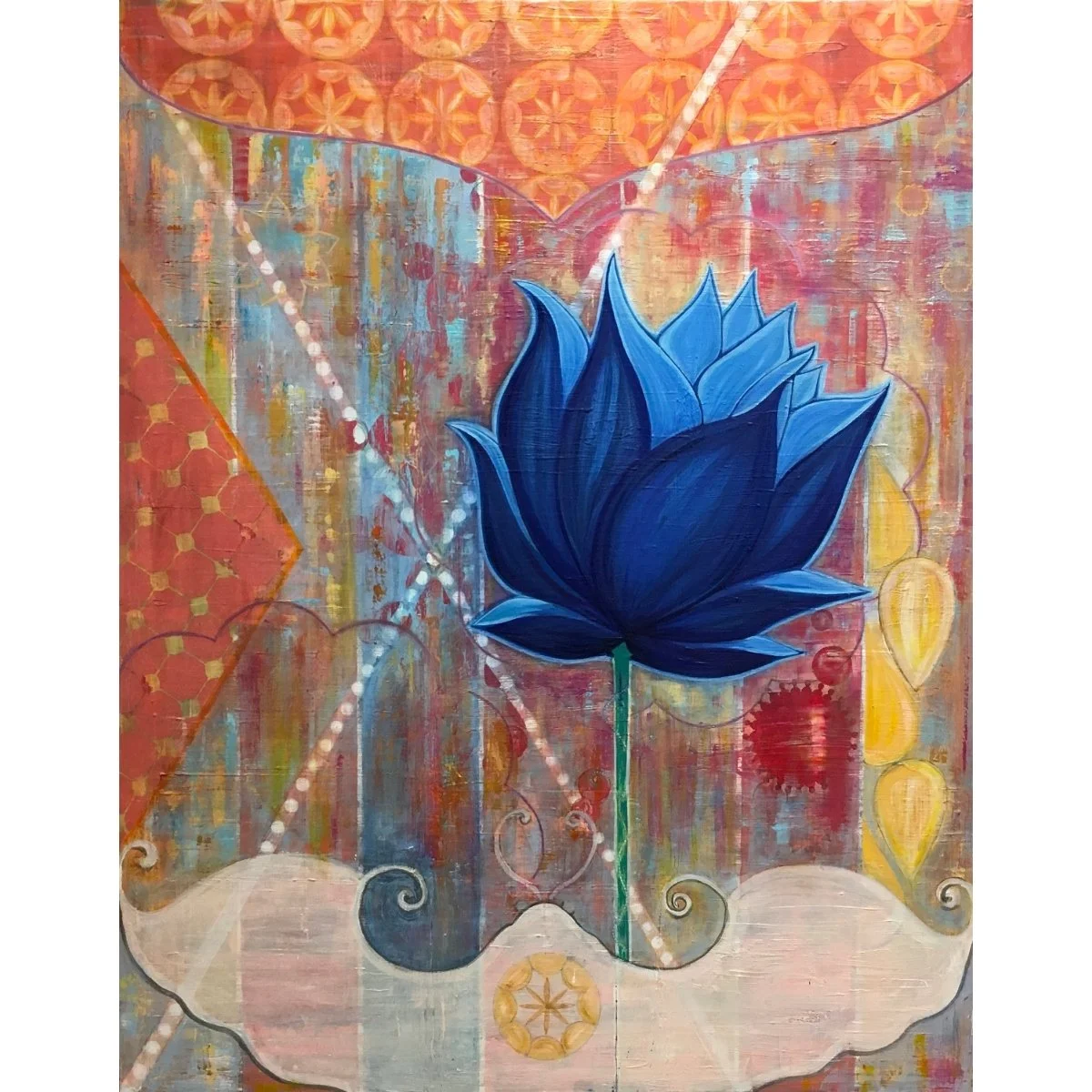 Shelle Viray - "Joy" - Acrylic on Canvas - 60x48 - NFS