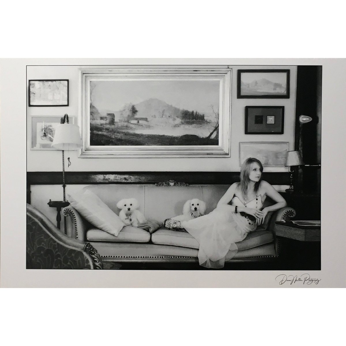 Diana Miller - "A Moment Between" - B/W Infrared - 11.5x18 - $125