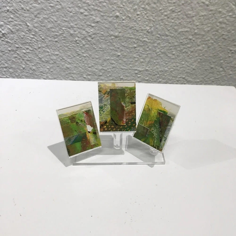 Barbetta Lockart
"Geo"
Mixed Media
4” x 4” x 1.5"
$300.00