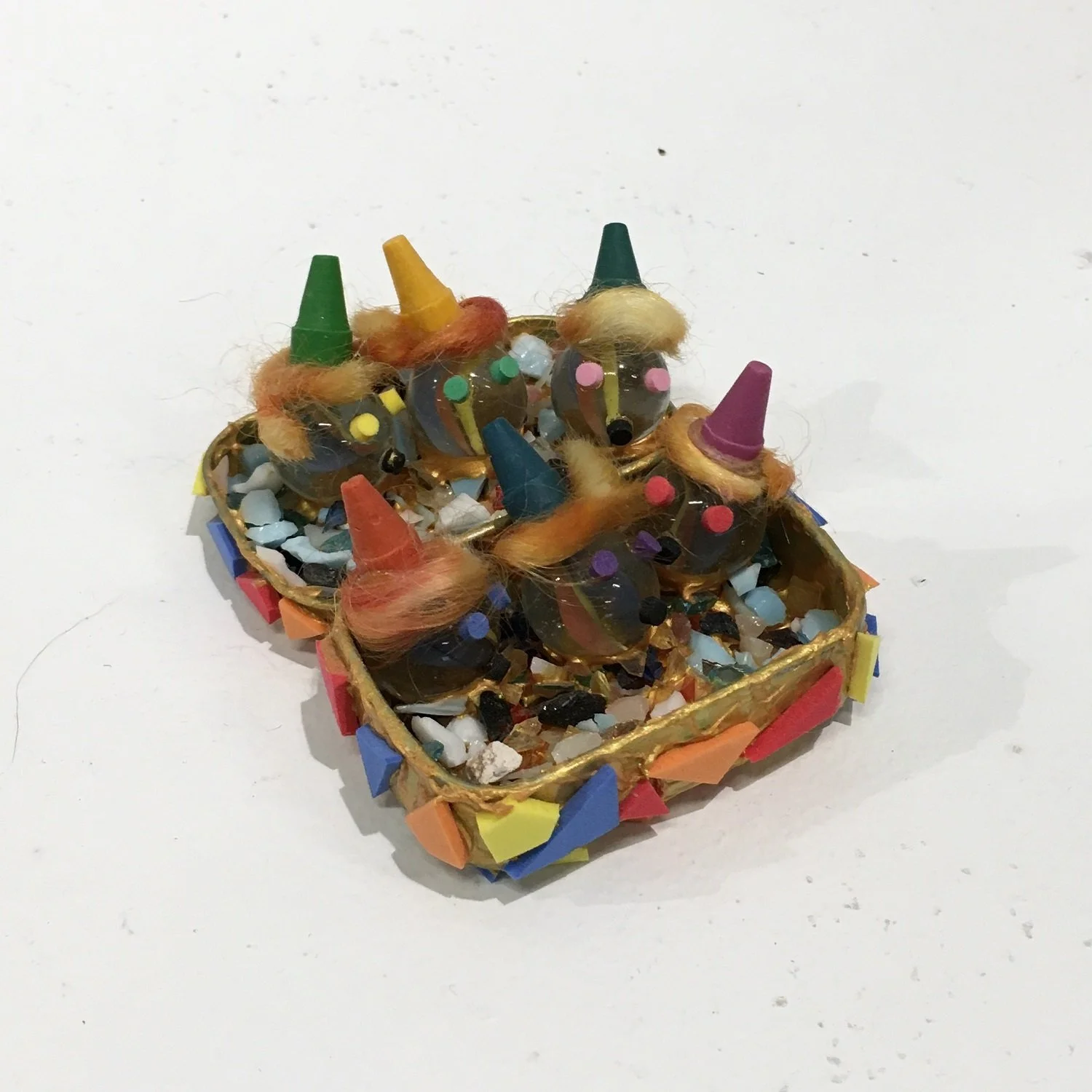 Barbetta Lockart
"Spare Parts"
Mixed Media
6” x 5” x 12"
$150.00