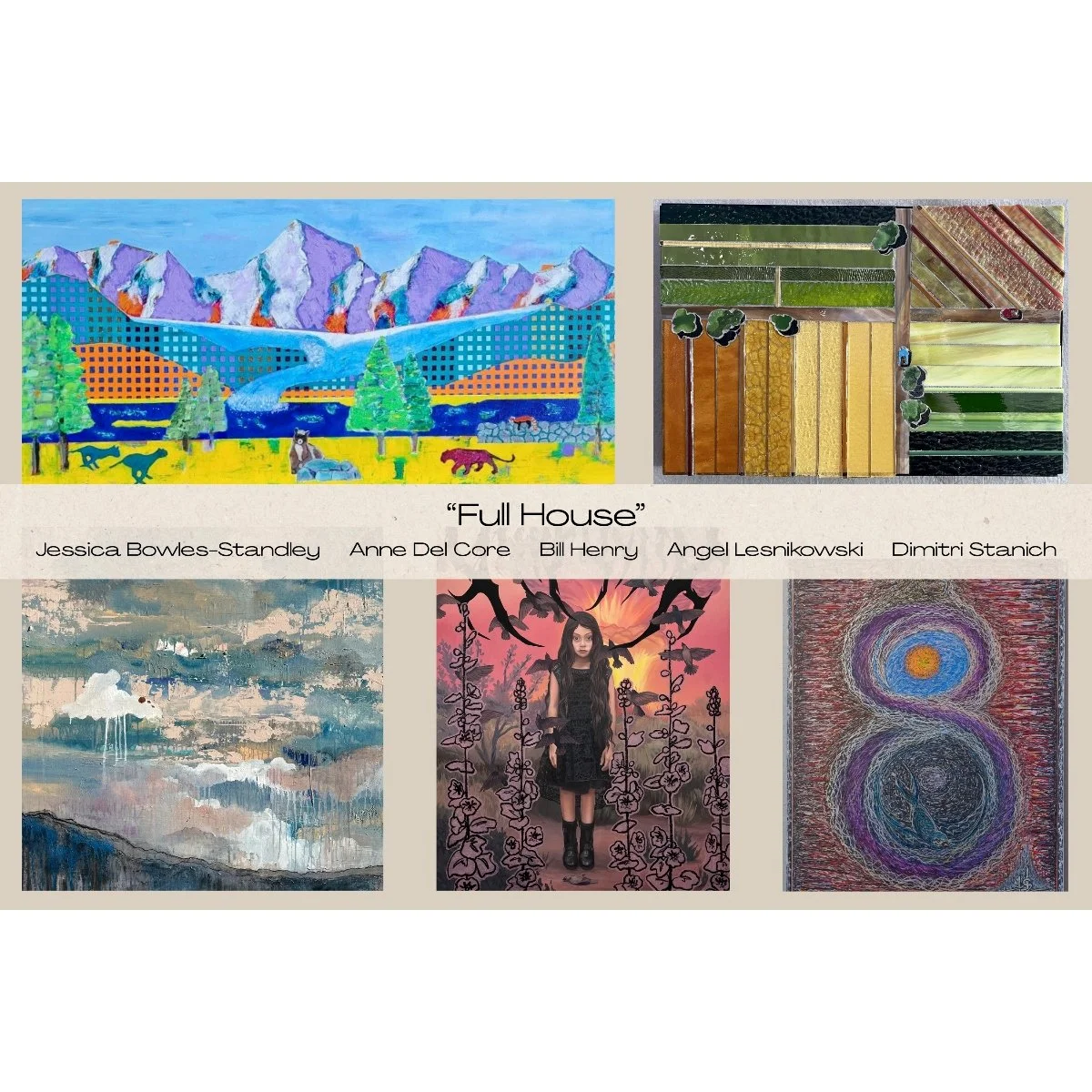 August - "Full House" - Anne Del Core, Bill Henry, Angel Lesnikowski, & Dimitri Stanich