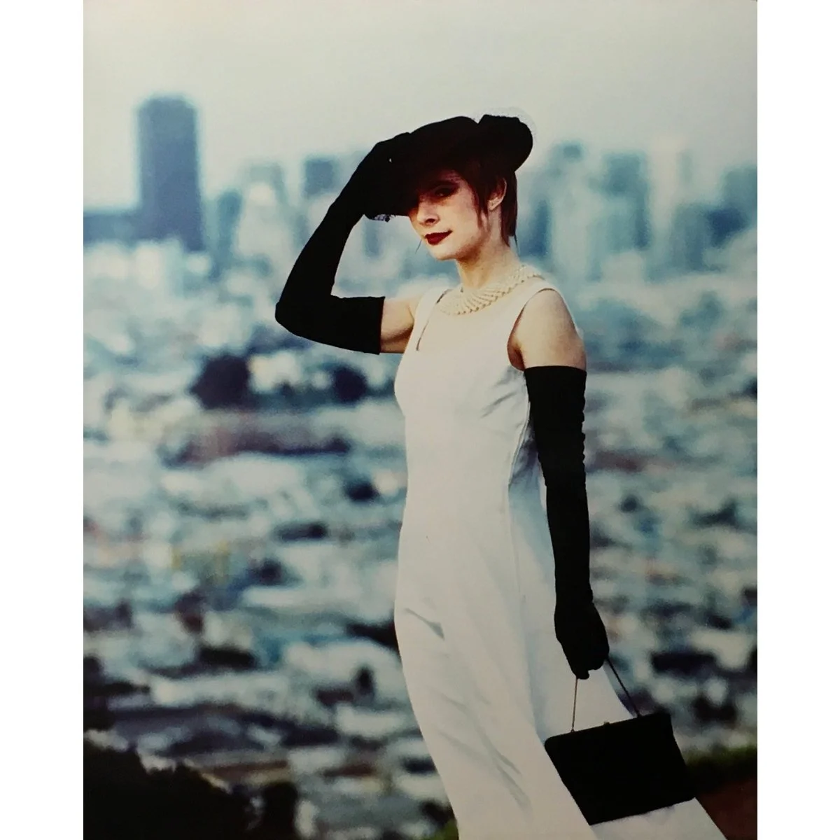 Diana Miller - "The City at Her Feet" - Cross Process Slide Film to C-41 - 20x16 - NFS