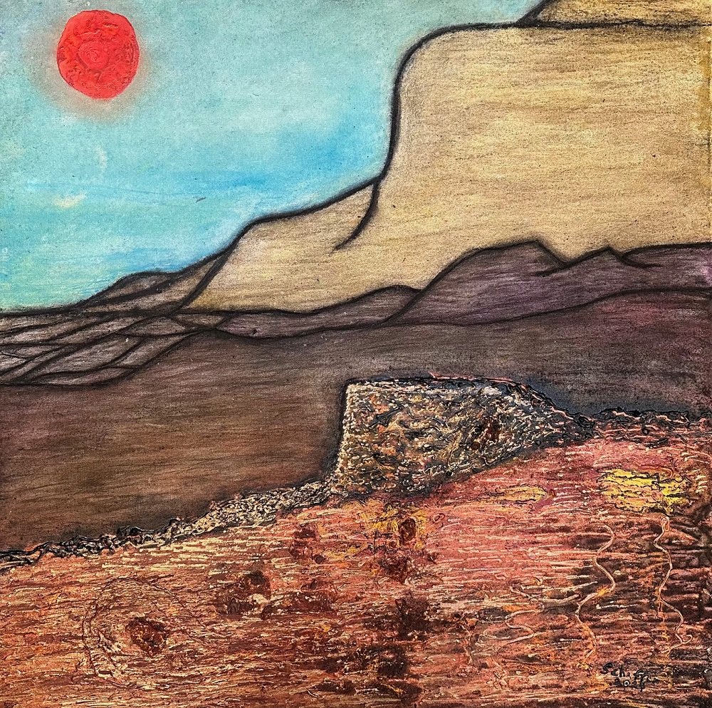Michael Schaffer
“High Desert 8” 
Print on Birch Wood 
12" x 12" 
$250