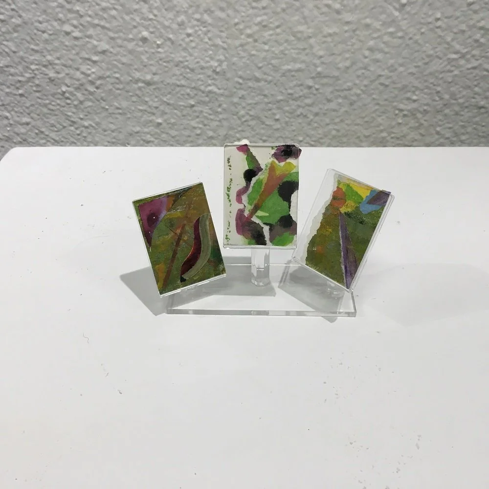 Barbetta Lockart
"Road Less Traveled"
Mixed Media
4” x 4” x 1.5"
$300.00