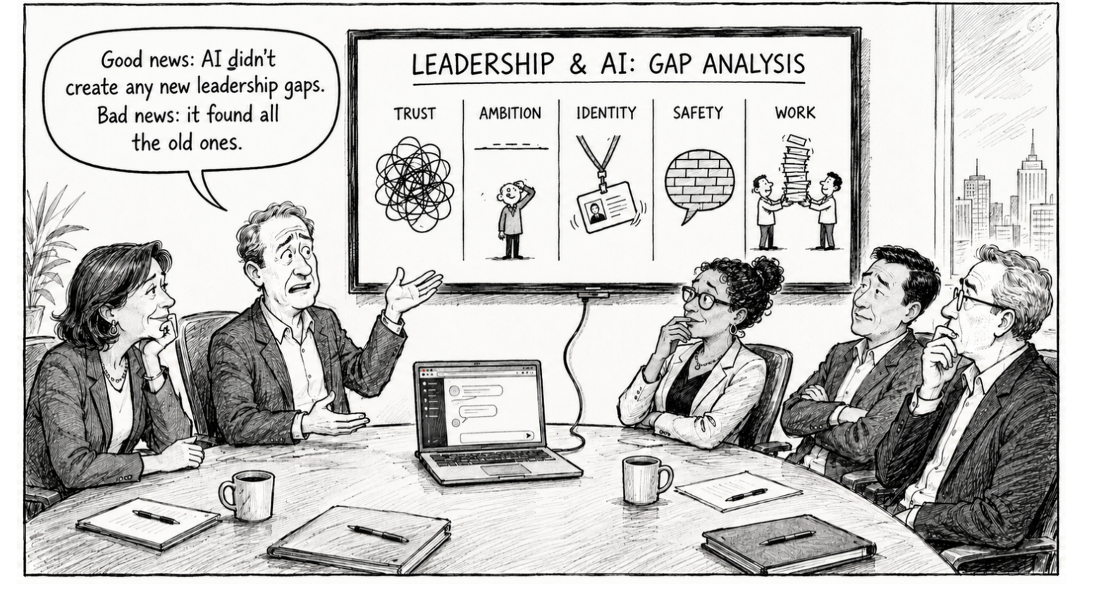 AI doesn't create leadership problems - it exposes them  