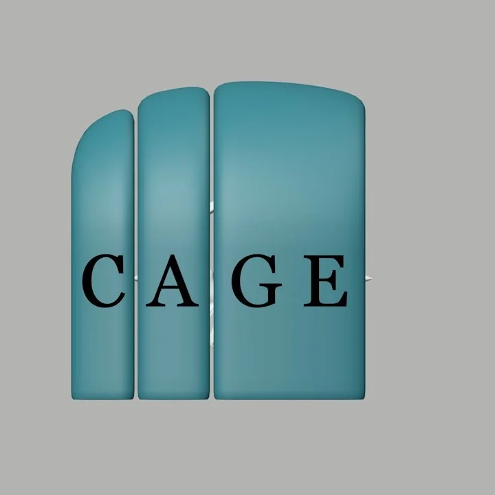 CAGES® logo after 3 phases