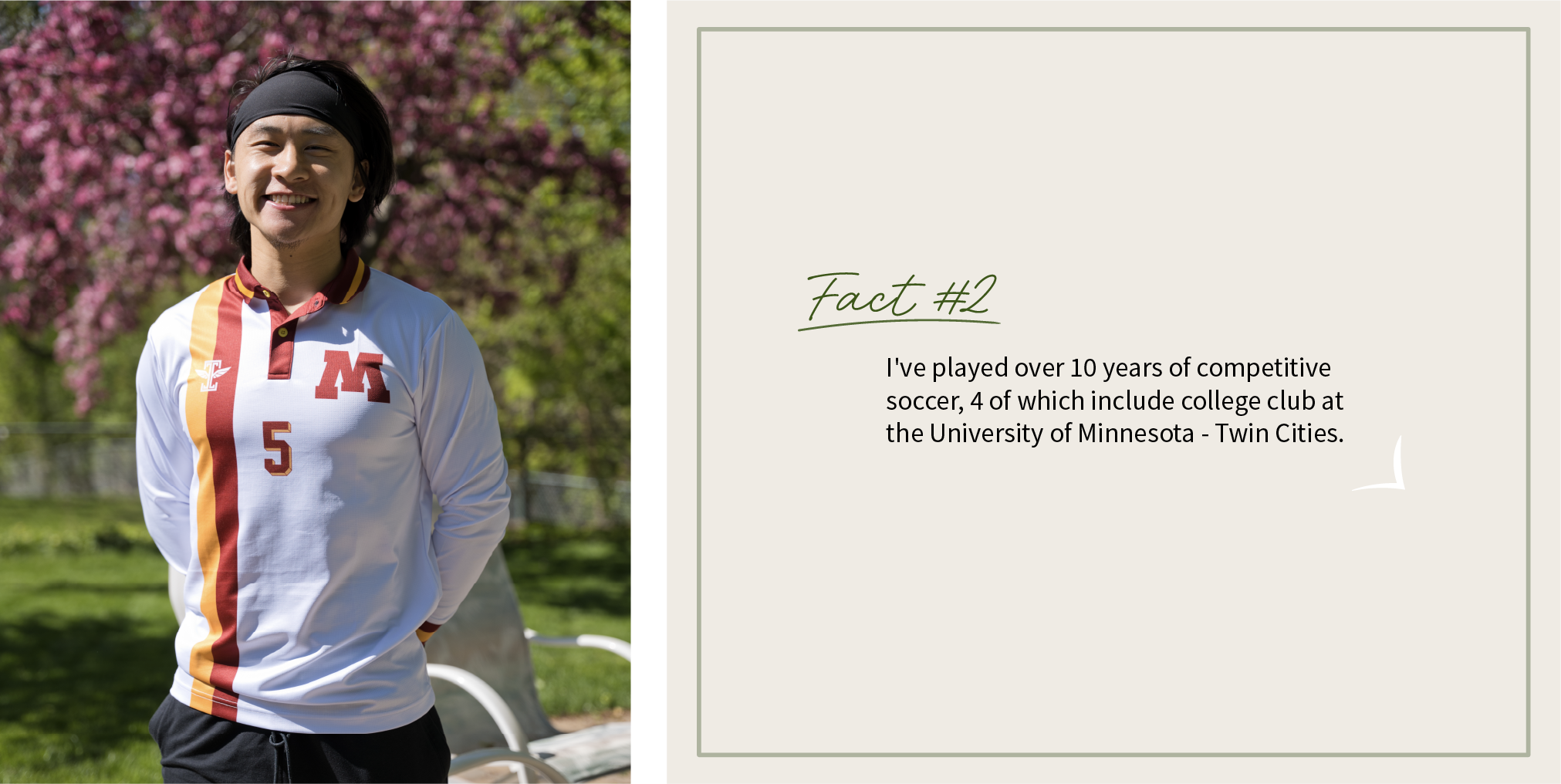 Loshi Vue, Asian American Registered Dietitian had grown up an athlete, playing competitive soccer and college soccer at the University of Minnesota - Twin Cities.