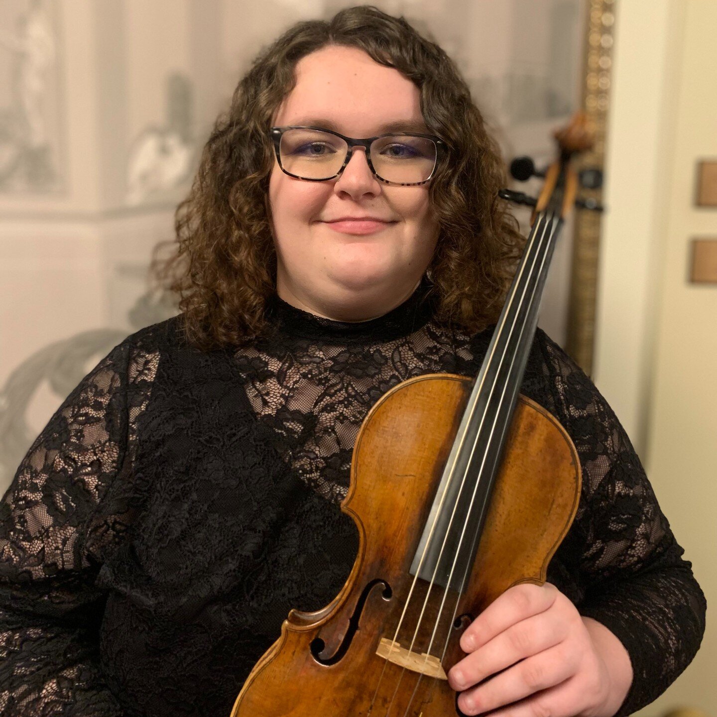 The second of our guest violinists for our May 21st concert is Abreal Whitman! Before Abreal leaves to continue her violin studies at LSU, she will join us to serve as guest principal in our second violin section. We are so excited to have her play w