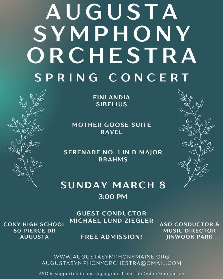 We still have the February freeze to endure, but just on the other side of that is the ASO March Masterworks Concert! Join us on Sunday, March 8th for a musical journey. The concert will start with the crowd-pleasing Finalandia by Siblelius, followed