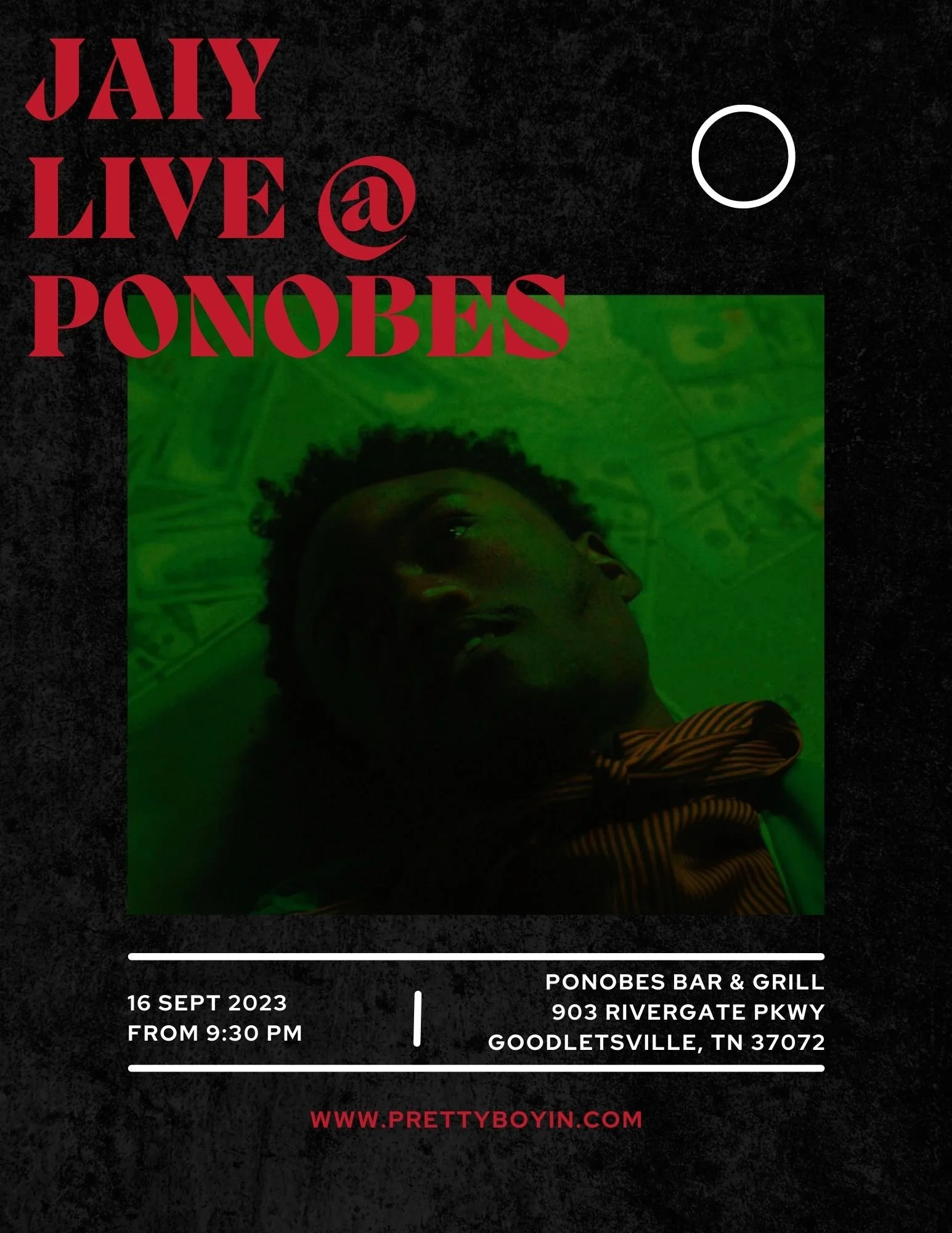 Jaiy: LIVE @ Ponobe's