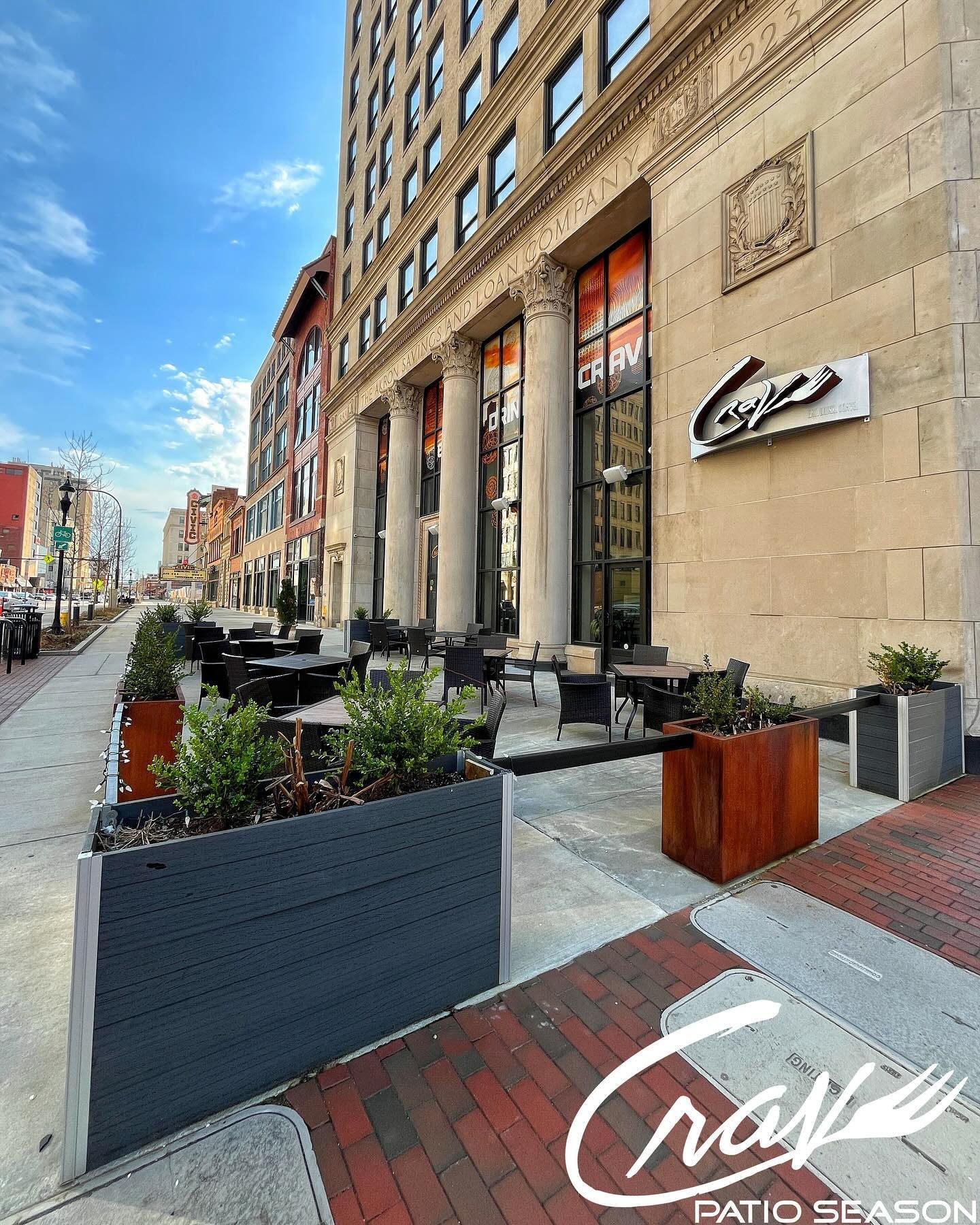 Turn this rainy Tuesday around with dinner at #CraveAkron - As the sun comes out this evening, join us to enjoy delicious dishes in our cozy atmosphere. Embrace the warmth of good food and good company at Crave tonight until 10!🥗🏛️🥘
&bull;&bull;&b