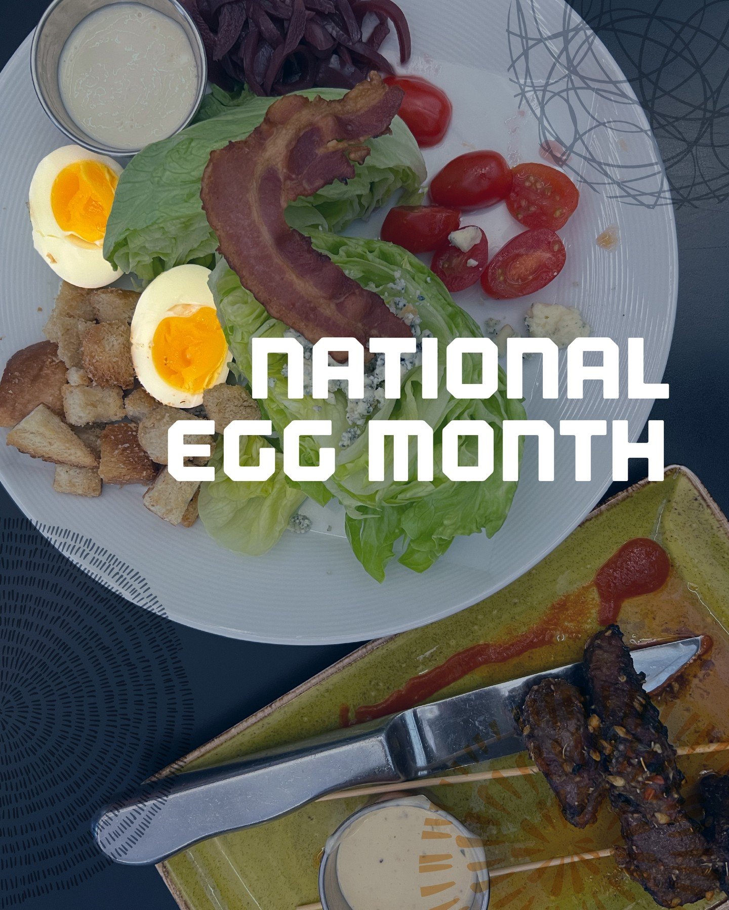 🥚 Happy National Egg Day! It might sound a little quirky, but eggs are kind of a big deal. They're not just a breakfast classic&mdash;they&rsquo;re the perfect finishing touch for everything from salads to sandwiches.
Celebrate with us! 🥗 Try our s