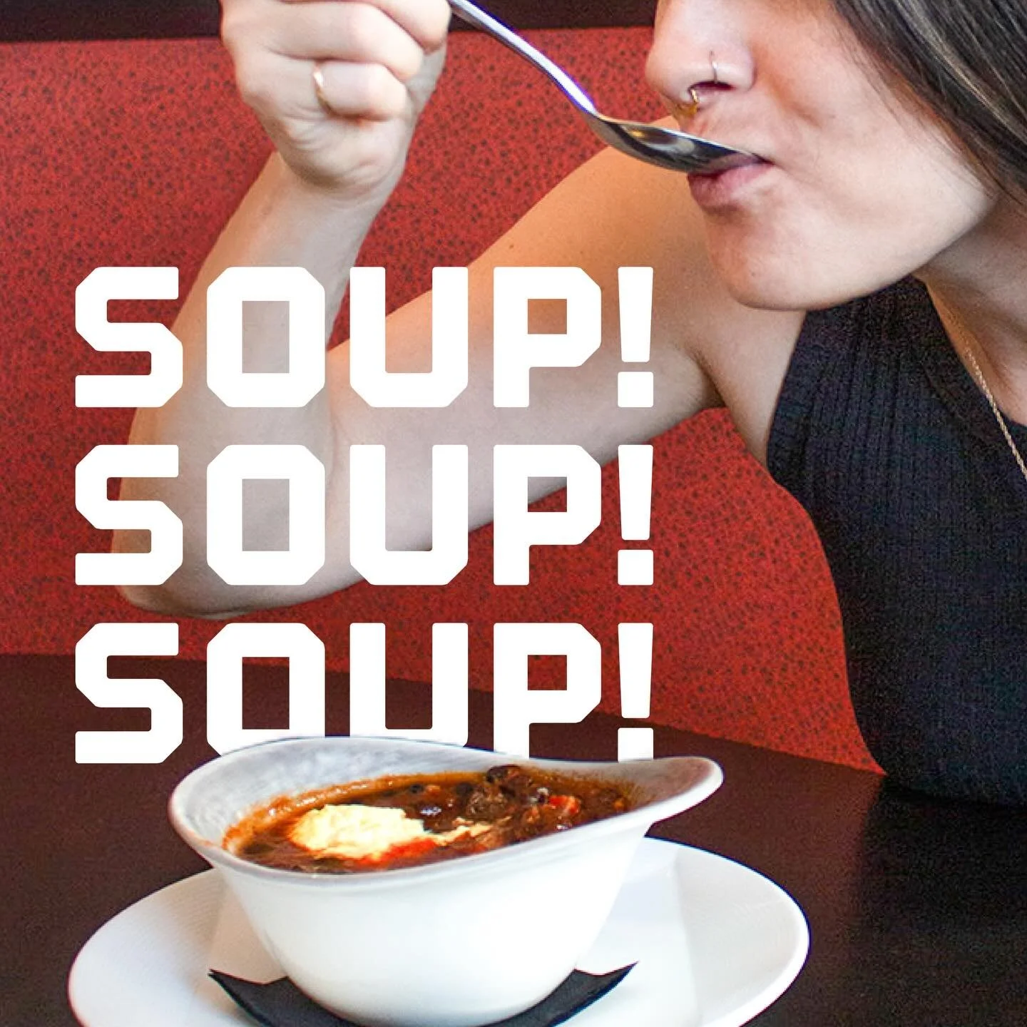 When the cold weather hits, there&rsquo;s nothing more comforting than a steaming bowl of soup. Our fan-favorite TOMATO GRILLED CHEESE SOUP is always ready to warm you up, but don&rsquo;t forget to ask about our Soup of the Day for even more tasty op