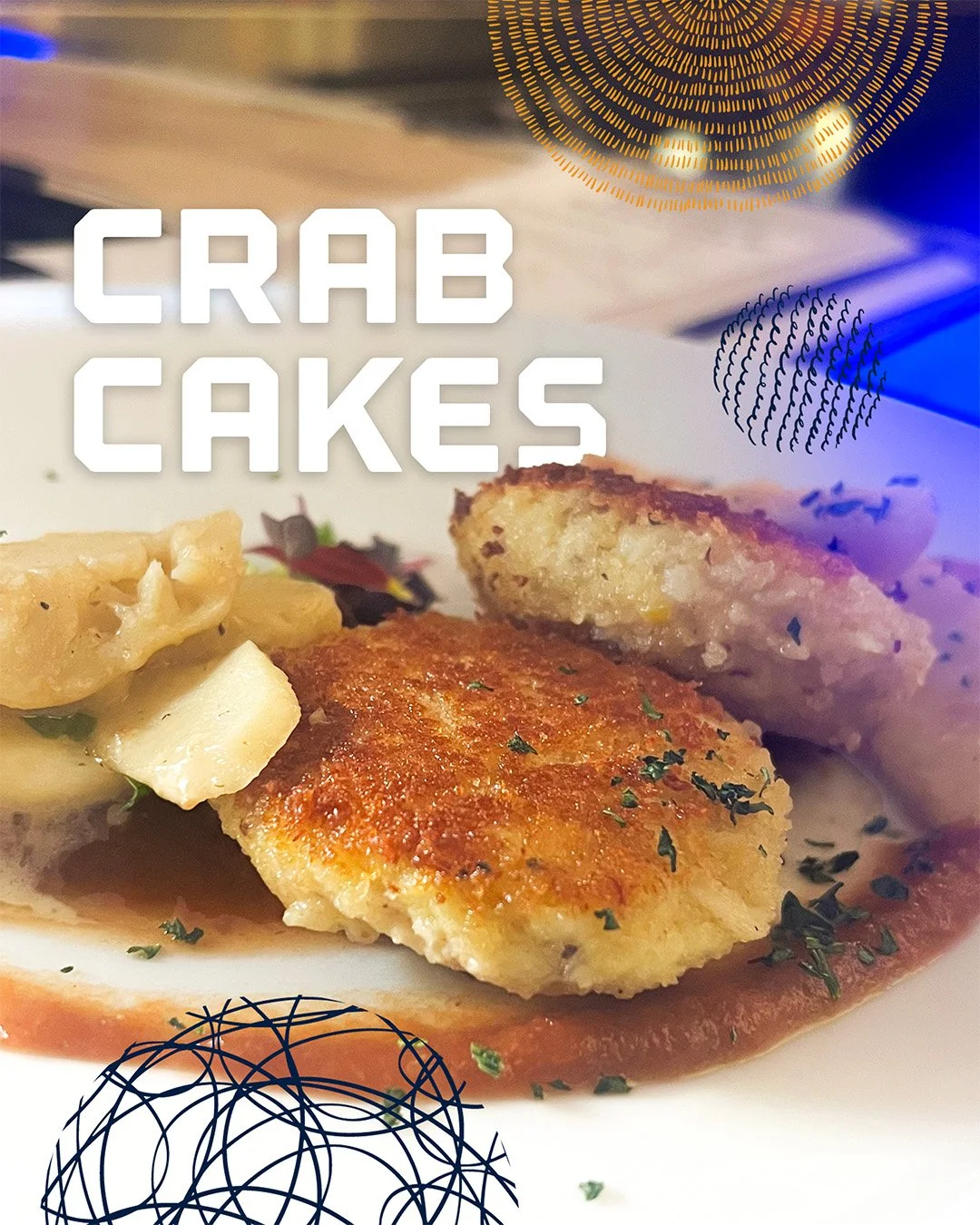 Start with our Crab Cakes. Fennel caper salad. Crispy prosciutto. Lemon curd. Fresh, flavorful, and the perfect way to begin your meal. 🍽️

#EatDrinkCrave #CraveOnMain #AkronEats #LocalRestaurant #foodlover