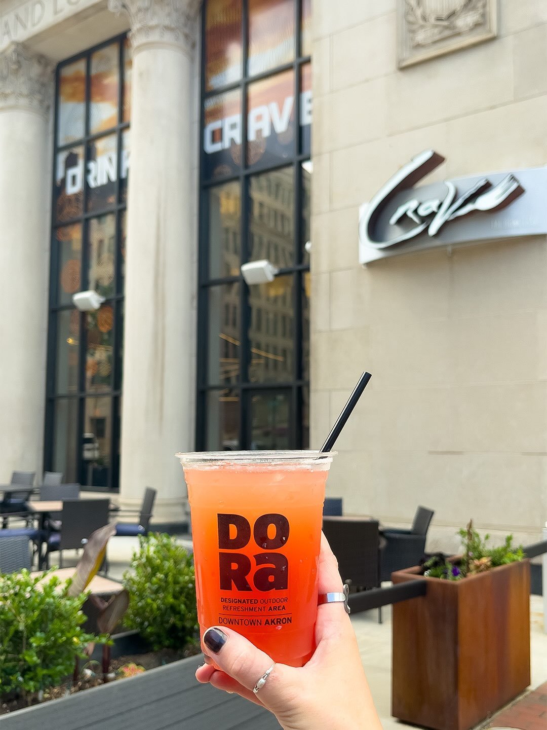 Girl&rsquo;s night, guy&rsquo;s night, or any night: DORA makes it easy to enjoy Downtown Akron or Cuyahoga Falls. Grab your favorite drink at Crave and take a stroll through the Downtown Outdoor Refreshment Area. Here&rsquo;s how it works: 

1️⃣Orde
