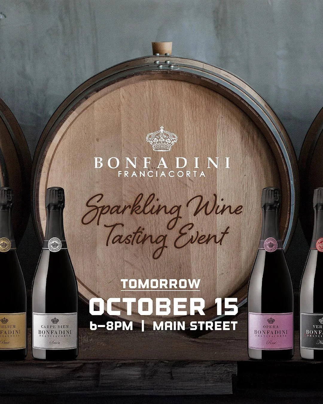 🥂 We&rsquo;re getting ready to welcome winemaker Francesca Bonfadini all the way from Iseo, Italy to Crave for a one-night-only celebration of Franciacorta! 

Join us tomorrow from 6&ndash;8 p.m. to taste four sparkling wines from Bonfadini Winery, 