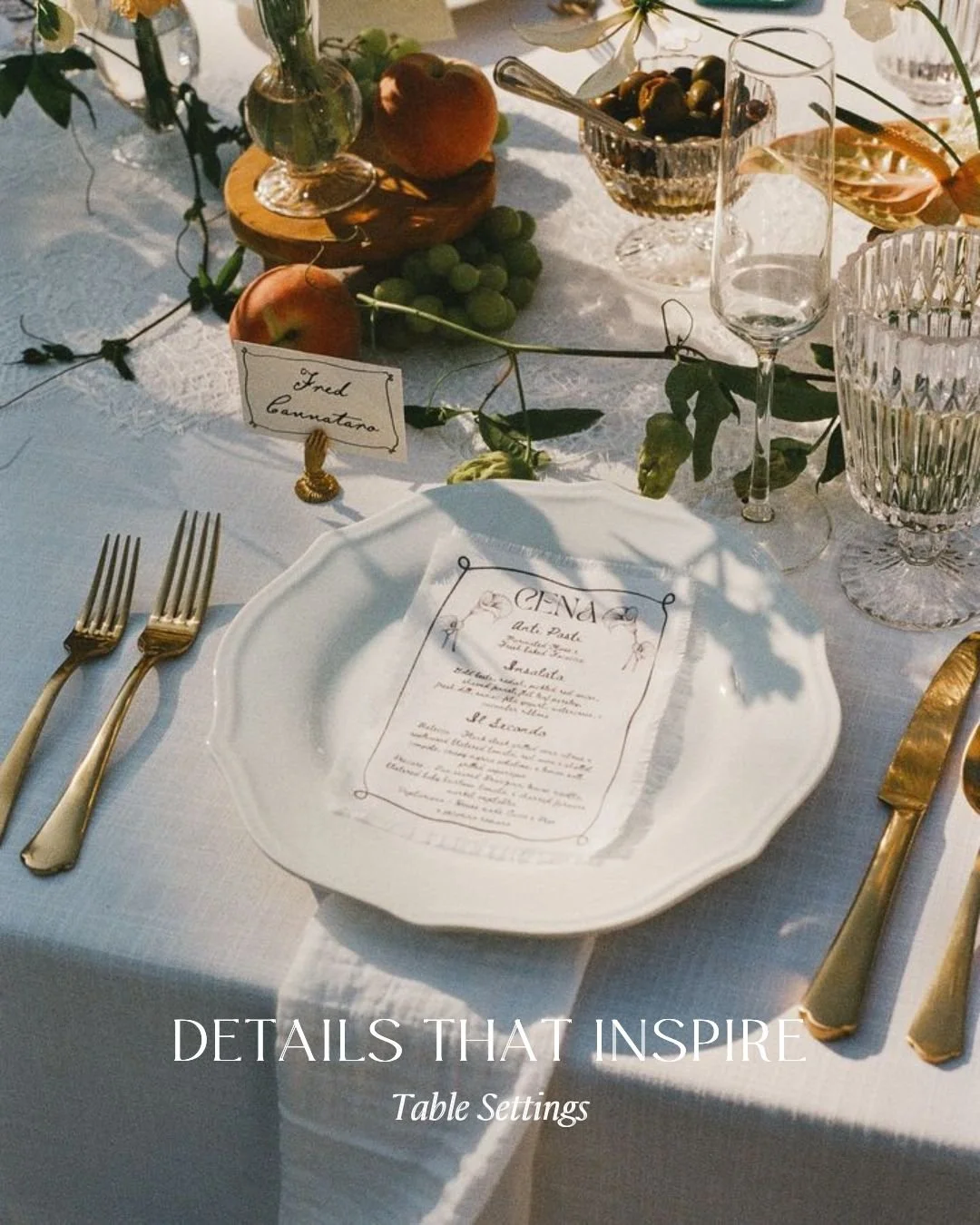 A table tells its own story, where guests gather, glasses clink, and the night unfolds!

From layered linens and glowing candles to sculptural florals and handpicked place settings, every element creates atmosphere and intimacy. Set the scene for mem