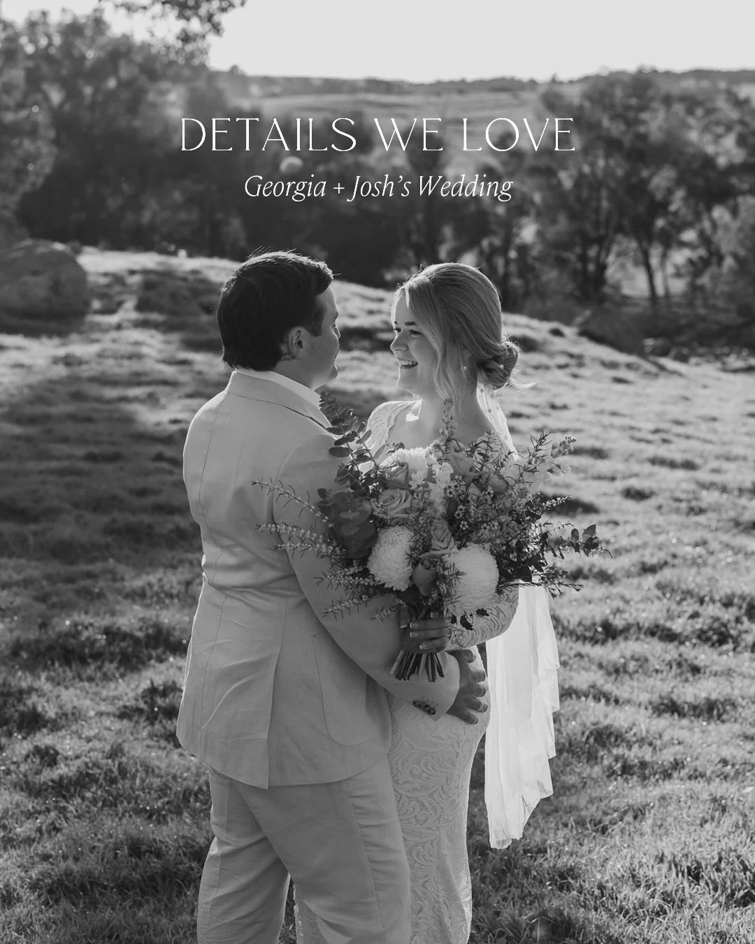 Details we love from Georgia and Josh&rsquo;s day 🤍 

Soft florals, personalised ring boxes, and an intimate ceremony shared with only their celebrant and witnesses present. The kind of celebration that leaves space for quality time together and mom