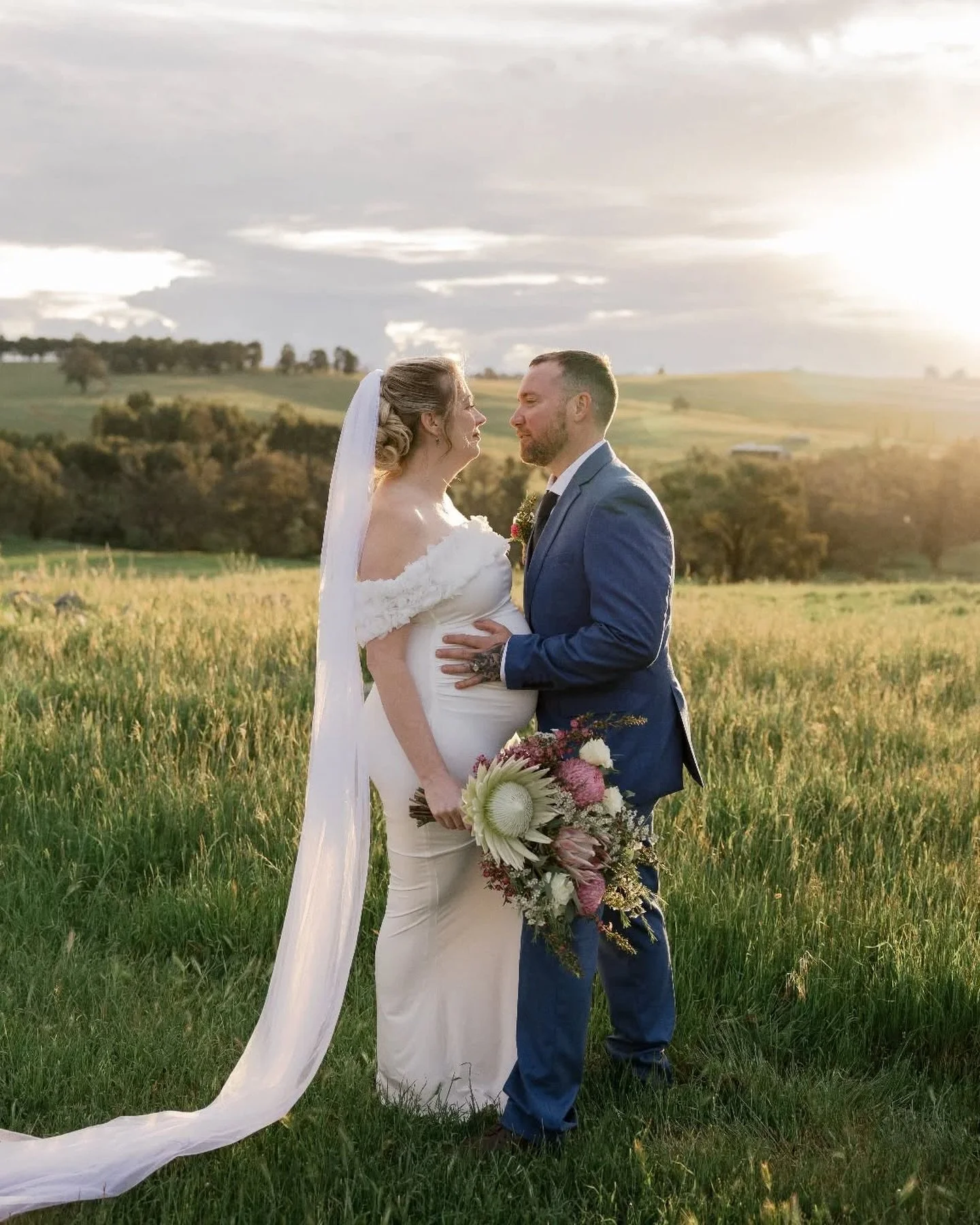 Rebecca + Dale chose to celebrate their marriage alongside their growing family; their children by their side, their next chapter already on the way. It was intimate, heartfelt, and filled with the kind of moments that don&rsquo;t need a crowd to fee