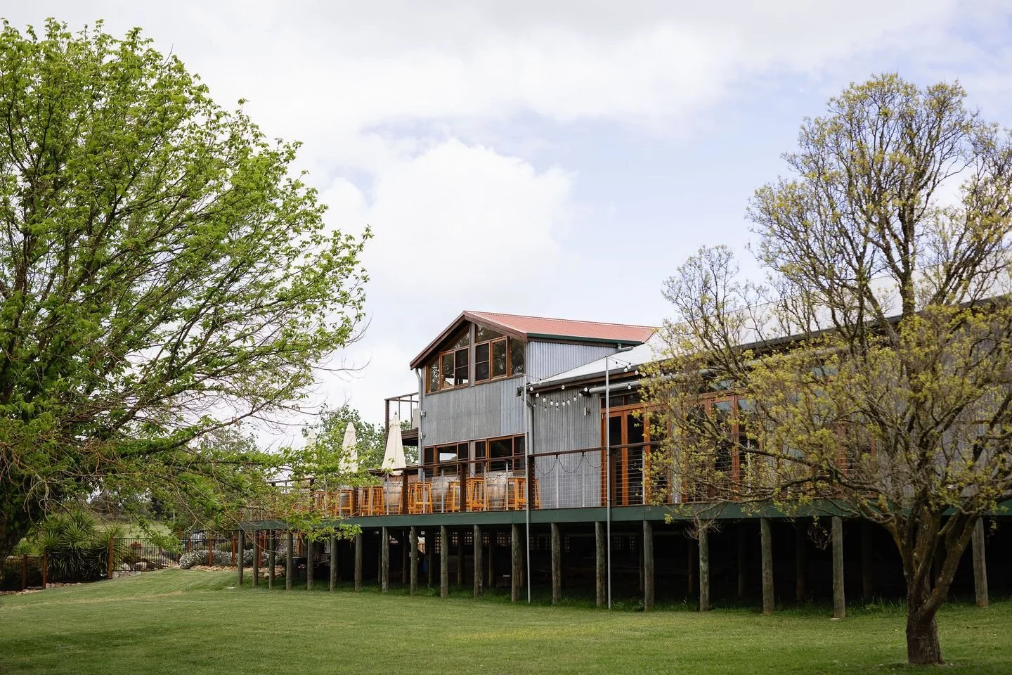 The Shed has been part of Dalmore Farm's story for generations. Originally built to support the farm's sheep operations, it's now one of our most loved reception spaces - rustic, atmospheric, and full of character.

We love how it bridges the farm's 
