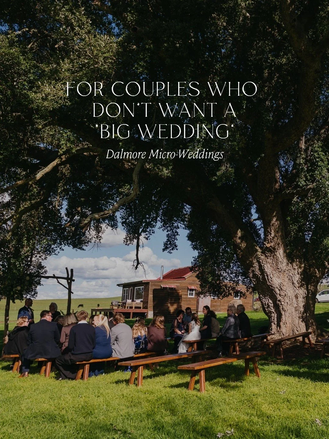 Not every celebration needs to feel big to be meaningful 🤍 

For couples drawn to something more intentional, Dalmore offers elopements and micro-wedding packages that feel calm, personal and entirely your own.

Contact us to start your wedding plan