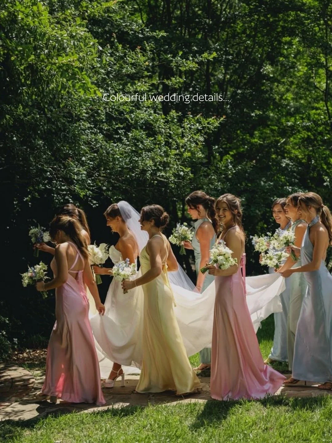 Colour has a beautiful way of bringing personality into a wedding day... From layered tablescapes and vibrant florals to ribbons, stationery and bridal party styling, thoughtful pops of colour can completely transform the atmosphere of a celebration 