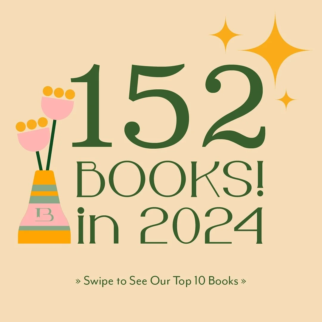 2024 was another good year for reading! Rob surpassed his goal of 150 by two books for a grand total of 152 this year! Here are the top 10 in no particular order:

The Sunset Years of Agnes Sharp by Leonie Swann
The Twisted Ones by T. Kingfisher
Cros