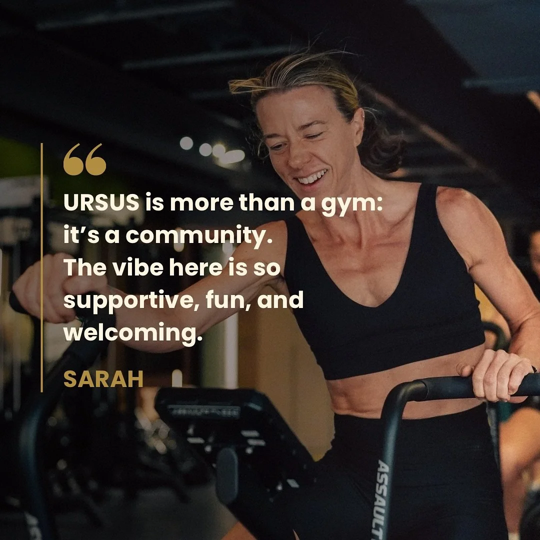 Meet Sarah! 

An URSUS member since May, Sarah radiates positivity and brings joy and energy to every group class! For Sarah, URSUS is more than just a gym. It&rsquo;s a community of people who are supportive, welcoming and fun. 

Sarah&rsquo;s story