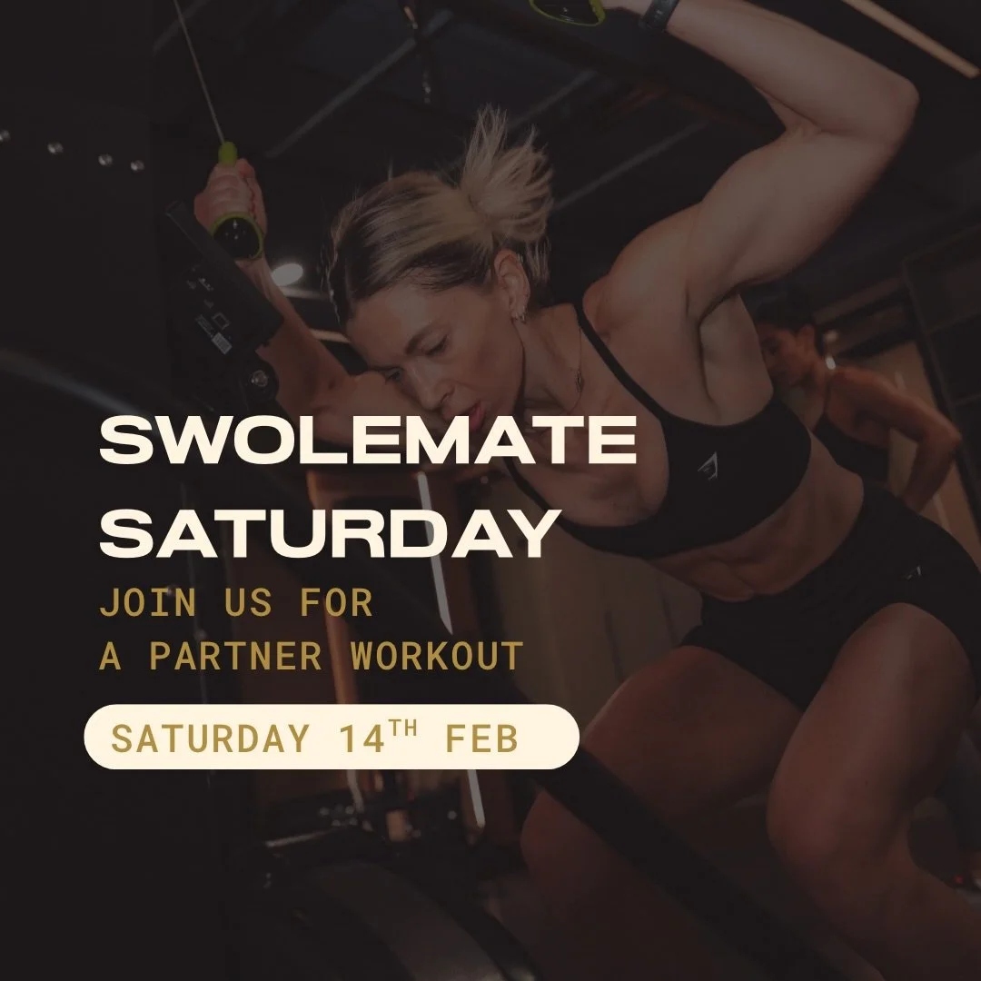 🔥Swolemate Saturday💪🏽

This Saturday at 9am, we&rsquo;re turning up the heat with a partner workout built around teamwork, shared reps, and a little friendly competition.

Expect:

➡️Partner based strength work

➡️Synced conditioning efforts

➡️Yo