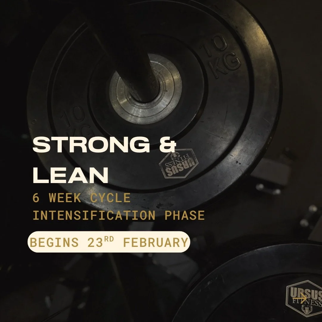 Strong &amp; Lean - New 6 Week Cycle 

Strong &amp; Lean, our strength training program, is designed to help you build real strength, develop lean muscle, and see measurable progress without burning out. 

If you&rsquo;re searching for: 

✅A structur