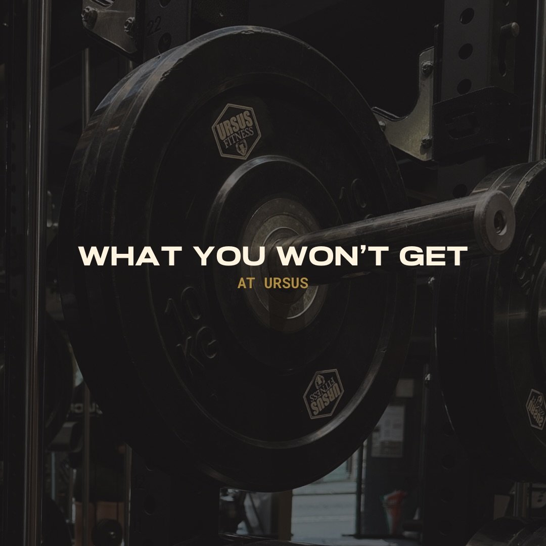 Because training should be so much more than just turning up and hoping for the best&hellip;

It should be coached, structured, and shared with people who have your back.

At URSUS, you&rsquo;ll find:

✅ Coaching that actually guides your progress
✅ 