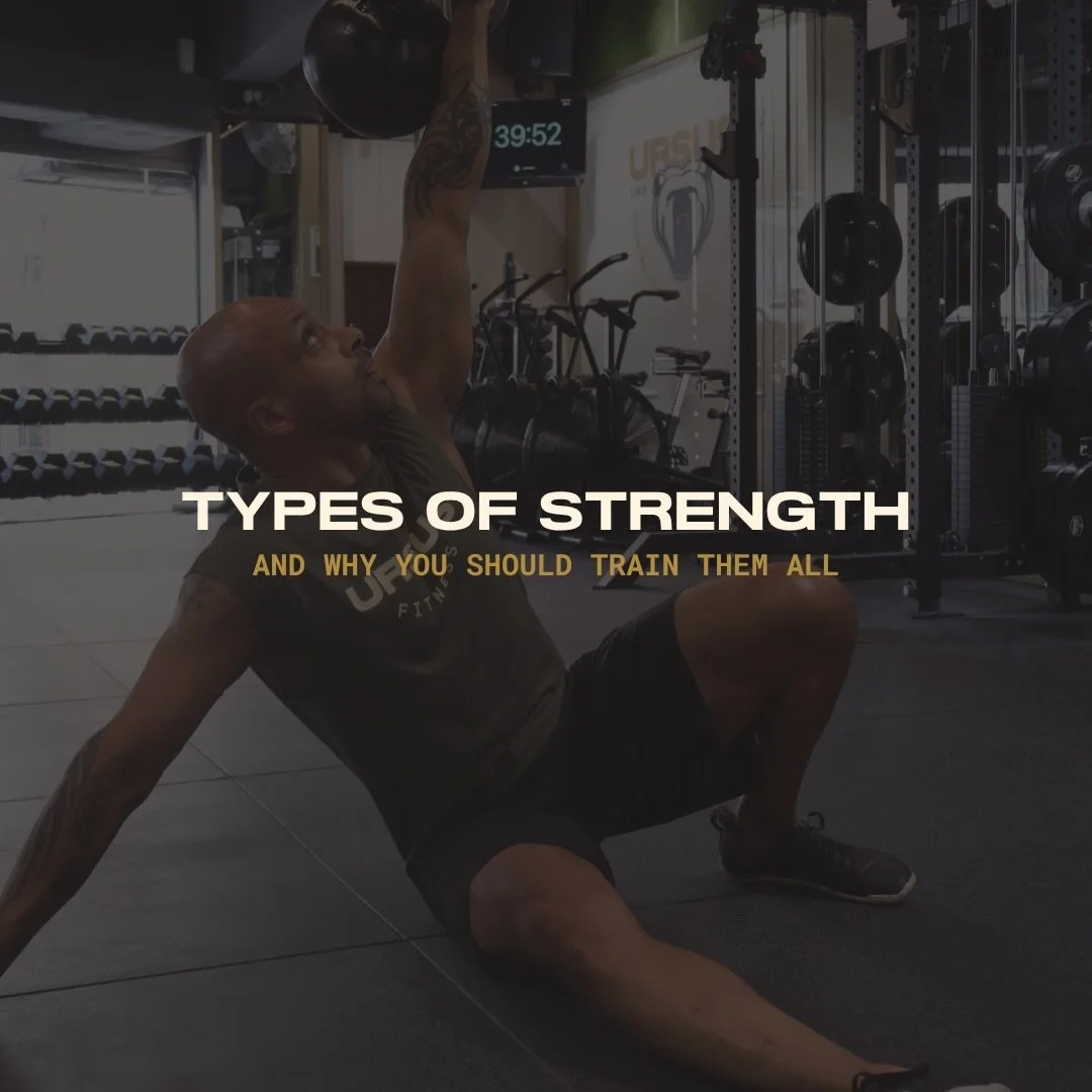 Think strength is just about lifting heavier weight? 

Train just one type of strength and you&rsquo;ll hit plateaus. Train them all and you build a body that&rsquo;s strong, capable, and resilient in every way. 

Check out our post to learn more abo
