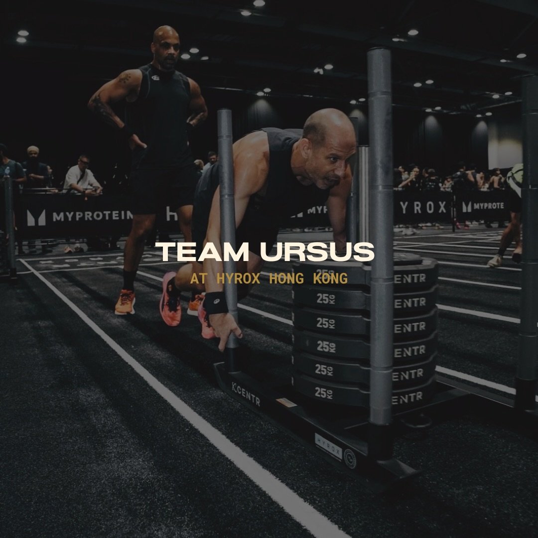 HYROX HONG KONG 🇭🇰 What a weekend!

We are so proud of each and every URSUS member who stepped onto the floor and gave it everything they had. Months of early mornings, tough sessions, consistency, discipline and hard work all led to an amazing wee