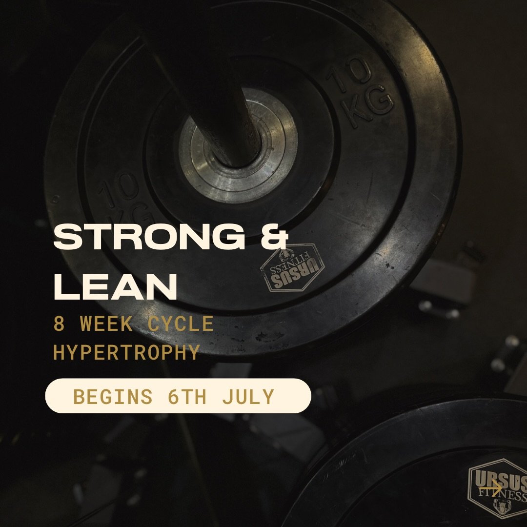 Strong &amp; Lean New Cycle Starts Monday

Our brand new 8 week hypertrophy cycle is designed to help you build lean muscle, get stronger, and make measurable progress through structured, coach led programming.

Whether you&rsquo;re new to strength t