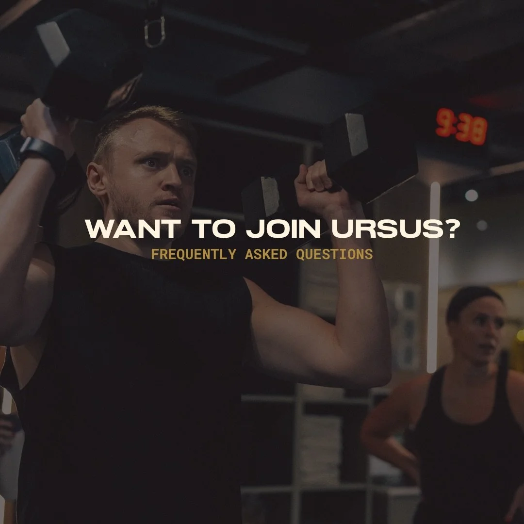 We get it. Walking into a new gym can feel intimidating. So we&rsquo;ve answered some of the questions we hear most!

Since 2015, URSUS has been about one thing: turning training into a lifestyle. Strength is at the heart of what we do, with structur