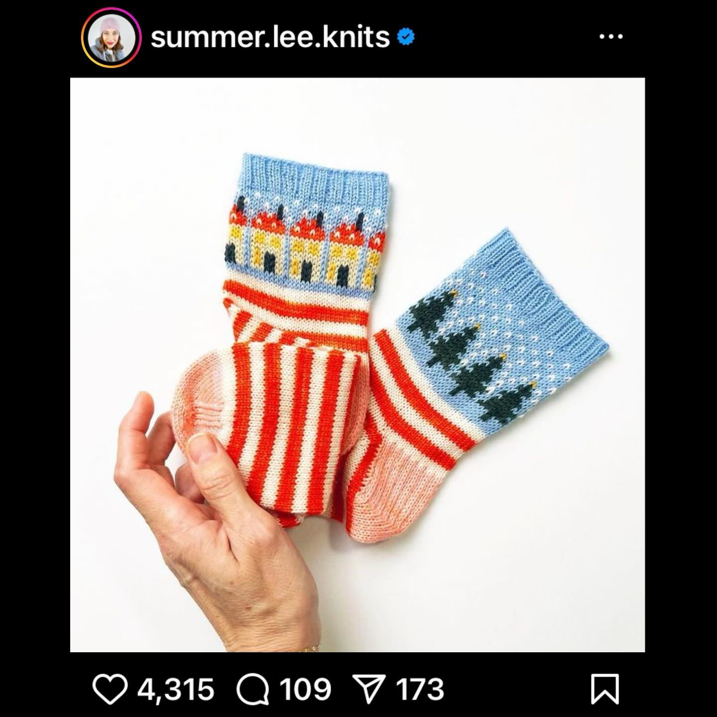 @summer.lee.knits December Colorwork Cuff is live. Will you be knitting trees or houses? We&rsquo;ll be meeting December 14 from 9-11 am for the KAL. Hope to see you there.

#knitting #lys #fortcollins #yarn #ravelry #knitstagram #handknit #knit #ins