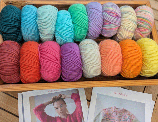 Joyful HipKnitShop Yarn!