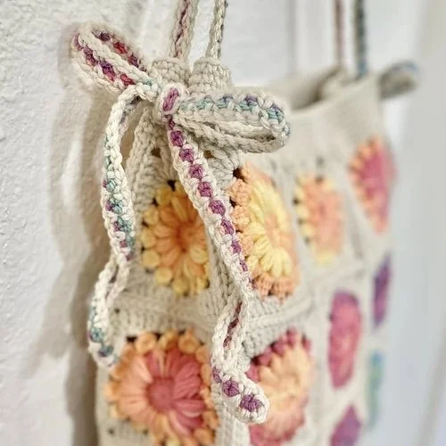 Crochet Sunflower Bag(May)