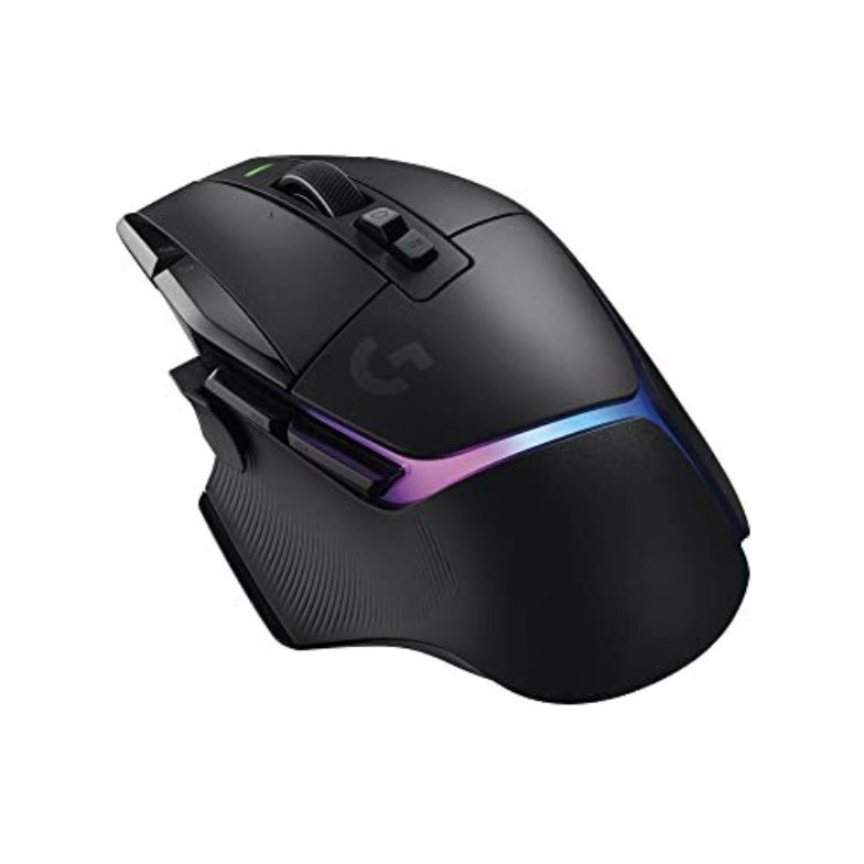 Logitech G502 X PLUS LIGHTSPEED Wireless Optical mouse with LIGHTFORCE hybrid switches, LIGHTSYNC RGB, HERO 25K gaming sensor, compatible with PC - macOS/Windows - Black