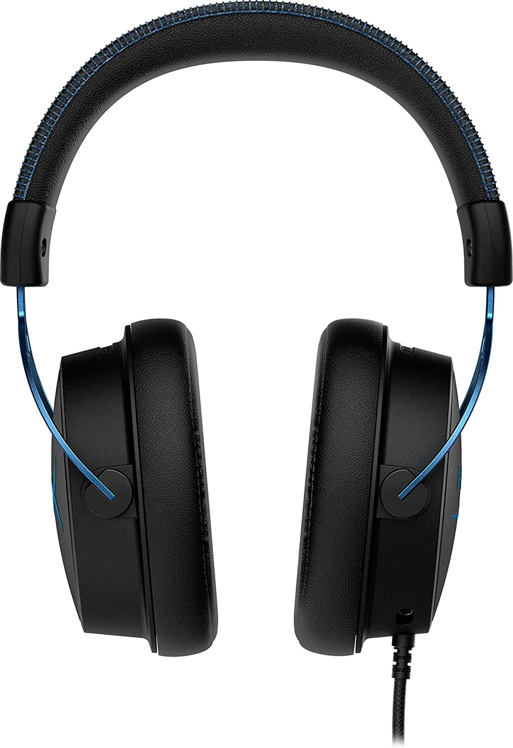 HyperX Cloud Alpha S - PC Gaming Headset, 7.1 Surround Sound, Adjustable Bass, Dual Chamber Drivers, Chat Mixer, Breathable Leatherette, Memory Foam, and Noise Cancelling Microphone - Blue