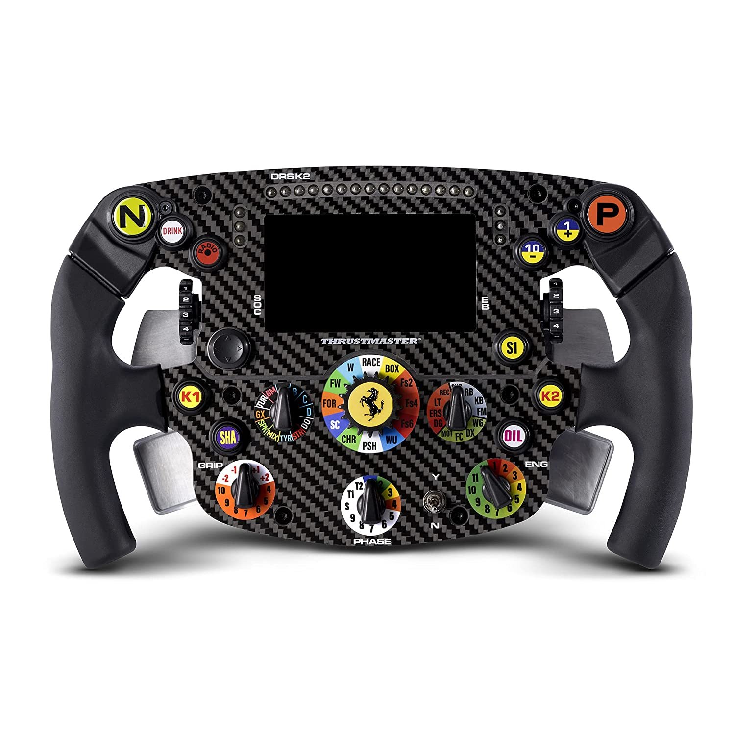 Thrustmaster Ferrari SF 1000 Edition Officially Licensed Formula One Wheel Add On &nbsp;(XBOX Series X/S, One, PS5, PS4, PC)