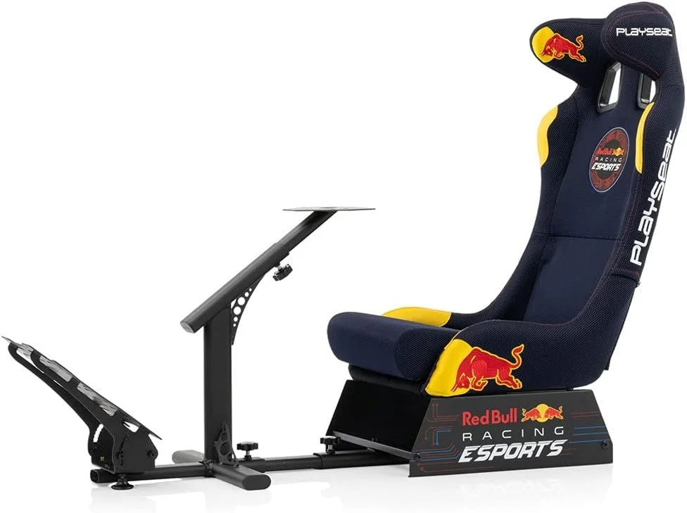 Playseat Evolution Pro Sim Racing Cockpit | Comfortable Racing Simulator Cockpit | Compatible with all Steering Wheels &amp; Pedals on the Market