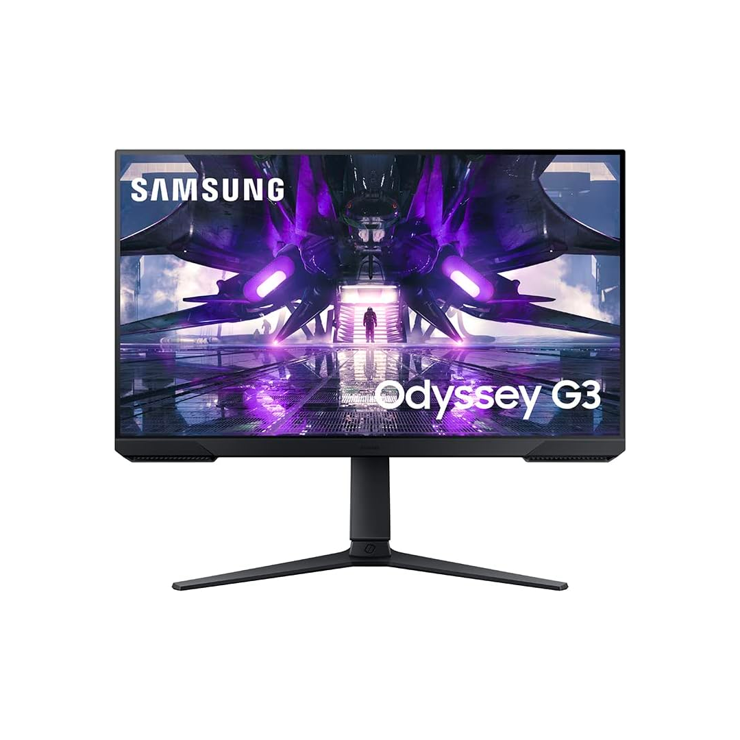 SAMSUNG 27" Odyssey G32A FHD 1ms 165Hz Gaming Monitor with Eye Saver Mode, Free-Sync Premium, Height Adjustable Screen for Gamer Comfort, VESA Mount Capability (LS27AG320NNXZA)